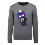 pull homme fendi oversize astronaut ff gray